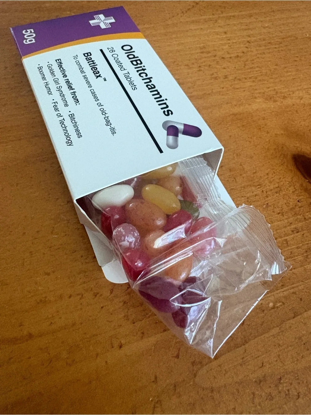 OldBitchamins 28 Coated Tablets Battleax, Gift, Brand New